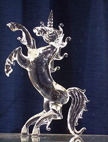 Unicorn Crystal Glass Figurine Ornament 