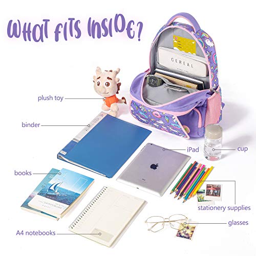 Girls Unicorn Backpack | Lilac