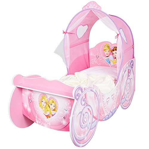 Beautiful Disney Princess Girls Bed Pink