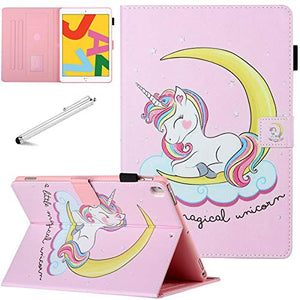 Magical Unicorn iPad Mini 5 Case | Mini 4 Mini 3 2 Cover | Flip Stand Case Soft PU Leather Protective Case