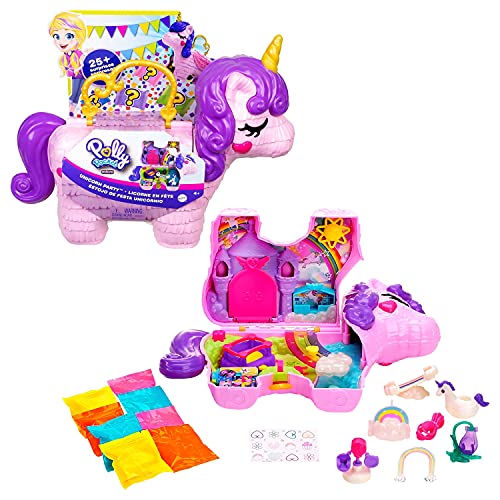 Polly Pocket Unicorn Party Playset | Unicorn Gift Idea