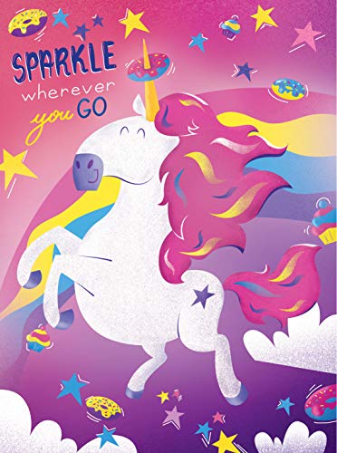 Sparkle unicorn puzzle for children