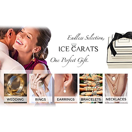 ICE CARATS 14k Yellow Gold Unicorn Post Stud Earrings Animal Fine Jewelry Gift Set For Women Heart