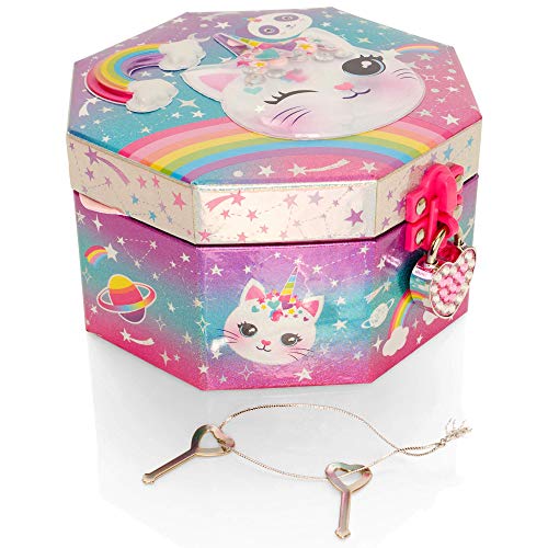 Unicorn Caticorn Jewellery Box For Kids 