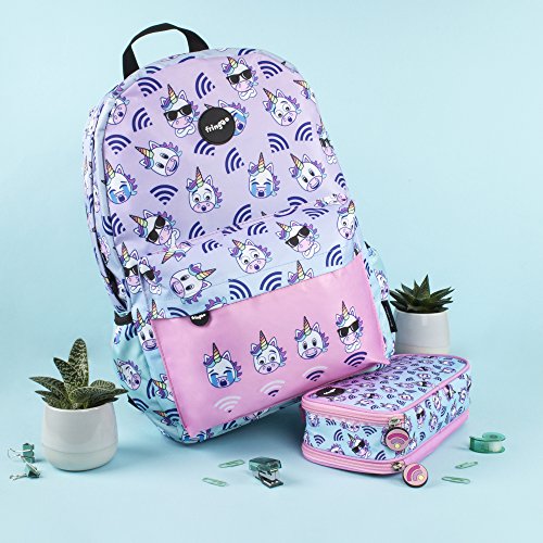 Unicorn backpack for girls pastel colours