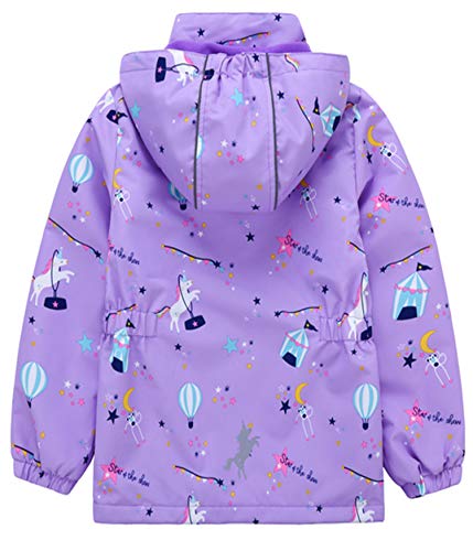Unicorn Purple Waterproof Jacket 