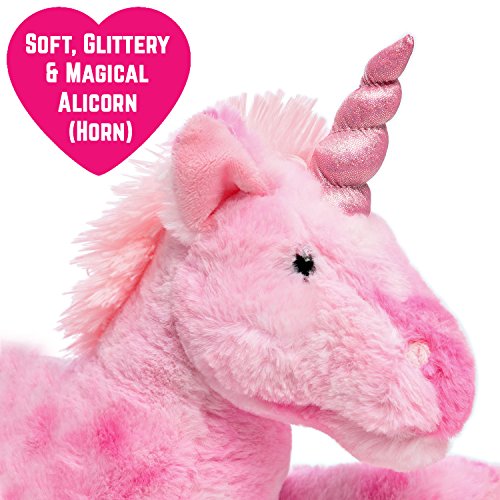 Pink Soft Plush Unicorn Toy 