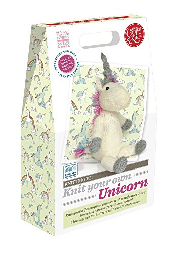 Knit your own unicorn toy