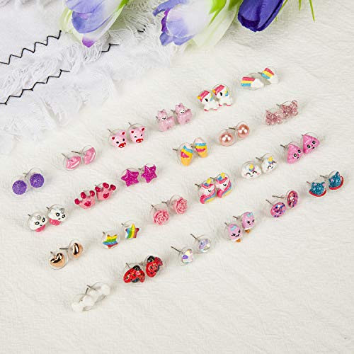 Cute Mixed Pack Earrings For Girls 