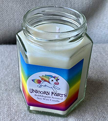 Novelty Unicorn Farts | Unicorn Candles 