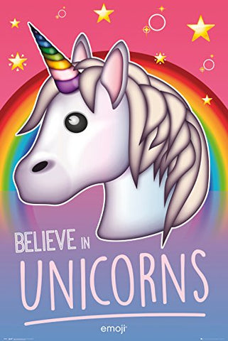 Believe in unicorn wall poster