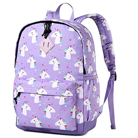 Unicorn Backpack For Girls | Rucksack | Lilac