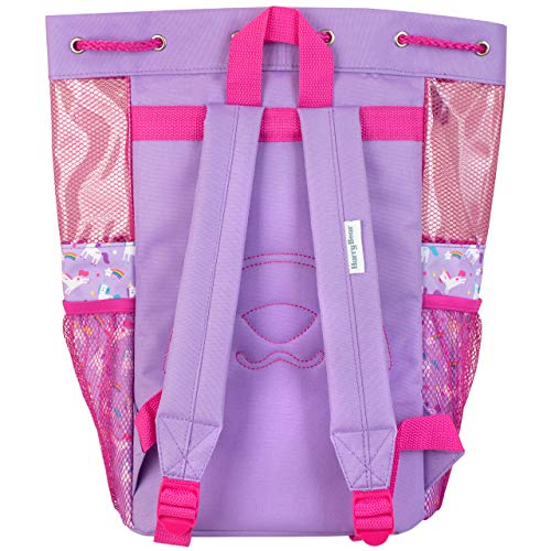 Harry Bear Unicorn Swimming Bag | Pink & Purple