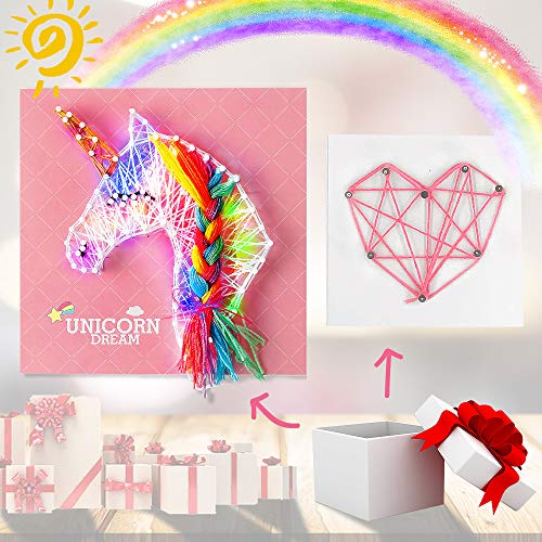 Unicorn String Art Kit | Unicorn Dreams | Craft Set 