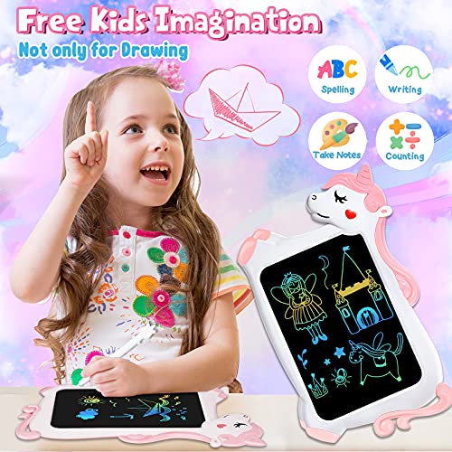 Unicorn Gift For Girls | LCD Drawing Pad | Writing Tablet 