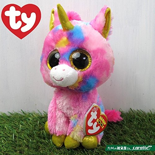 Unicorn Ty Plush Toy Pink