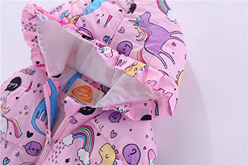 Hooded Unicorns & Dinosaurs Body Warmer Gilet 