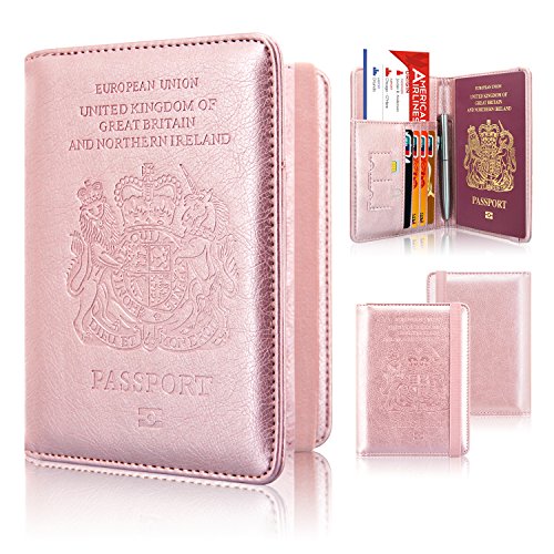 Rose Gold Unicorn Pink Passport Case