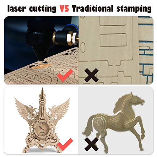 3D Wooden Unicorn Puzzle | Laser Cut | Unicorn Gifts | Model Kits