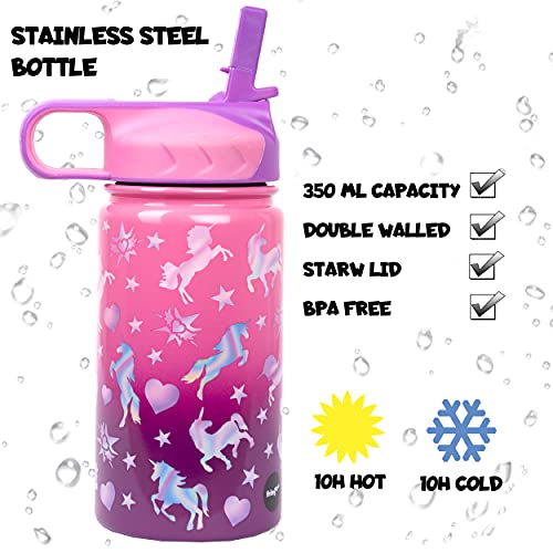 Unicorn Water Bottle | Stainless Steel 