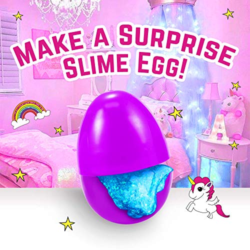 Unicorn Egg Sparkly Surprise Slime Making Kit | GirlZone | Birthday Gift