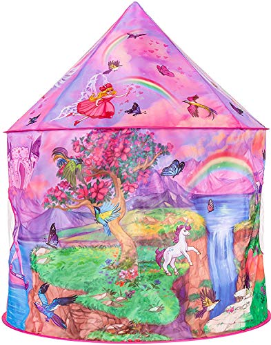 Cute Unicorn Design Pop Up Play Tent | Multicoloured 