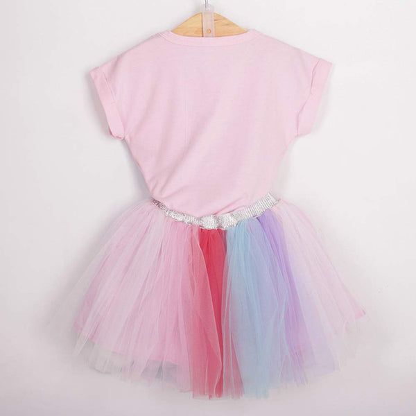 Baby Girls Unicorn Dress / Tutu Skirts Pink