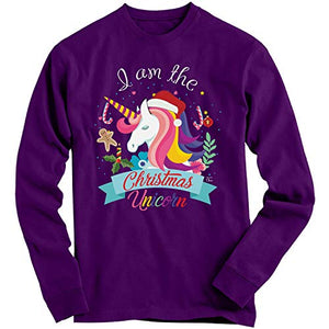 I Am The Christmas Unicorn | Sweatshirt | Purple 