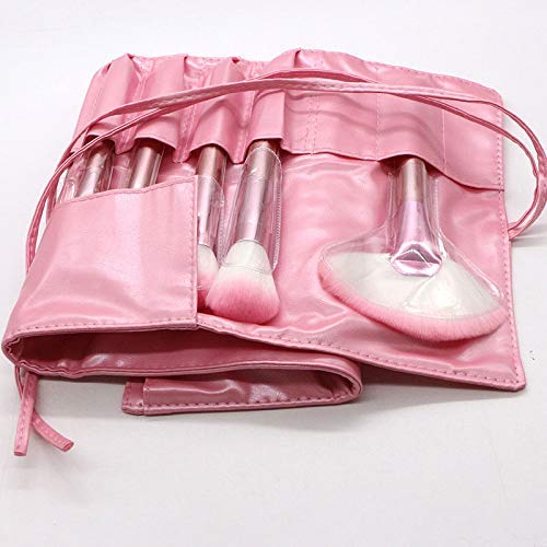 Hot Pink Unicorn Make Up Brush Set with Case 24pcs
