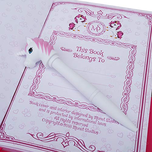 Unicorn My Secret Diary | A5 Notebook Pen Set with Padlock and Key