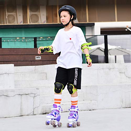 Kids Purple Roller Skates Unicorn Inspired 