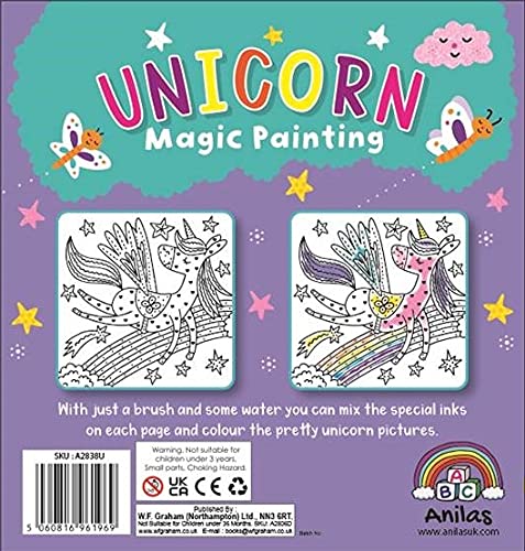 Unicorn Magic Painting Book For Kids