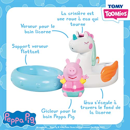 Unicorn Peppa Pig Bath Toy 
