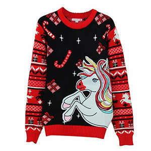 Novelty Unicorn Women's Christmas Jumper