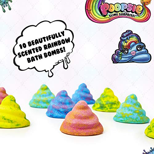 Scented Unicorn Rainbow Bath Bombs Gift Set For Kids 