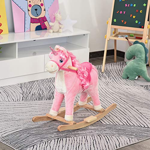 Gift Idea | Unicorn Rocking Horse | Pink