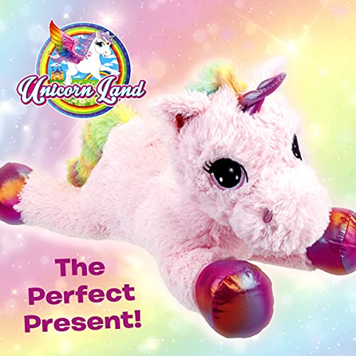 Premium Plush Toy Unicorn, Unicorn Teddy, Soft Toy, Rainbow Colour