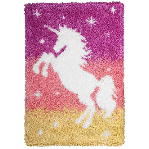 Unicorn Small Rug 50 x 74.5cm Pink, Peach, Yellow