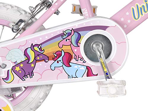 Unicorn Design Girls Bike | 12" Wheels 