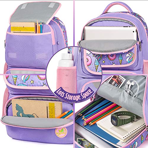 Purple Lilac Unicorn Backpack