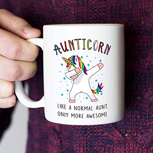 Aunticorn Coffee Mug Novelty Gift Idea