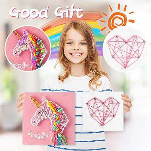 Unicorn Craft Kit | String Art Decoration Set 