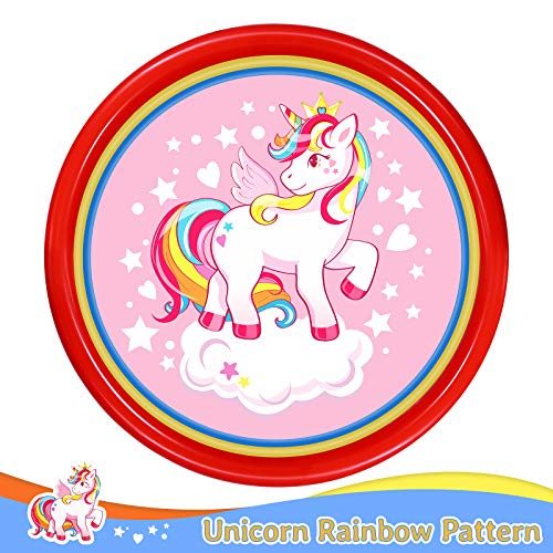 Unicorn Rainbow Inflatable Paddling Pool 