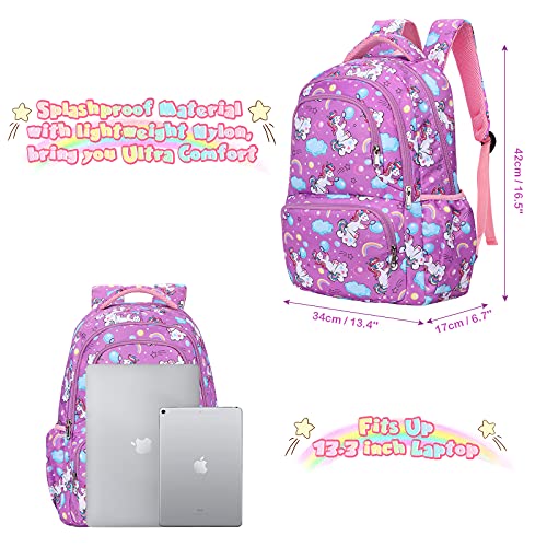 Kids Pink Unicorn Backpack | Rucksack 