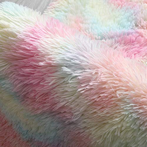 Rainbow Soft & Fluffy Unicorn Rug 