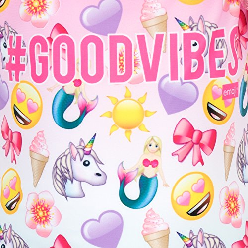 Emoji Girls Unicorn and Mermaid Swimsuit Various Sizes - Good Vibes