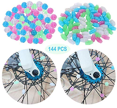 Multicoloured Bike Spokes Bike Accessories For Kids Bikes 144