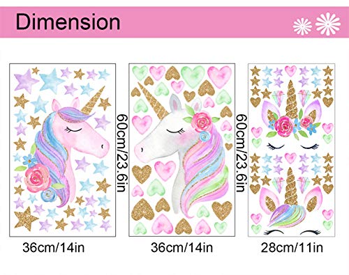 Unicorn Wall Decoration Sticker 