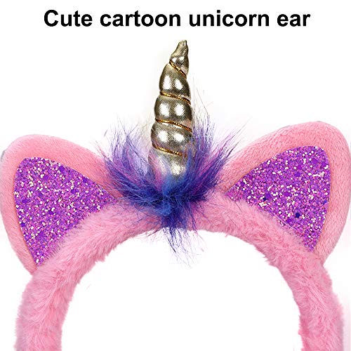 Glittery Ears Unicorn Ear Muff 