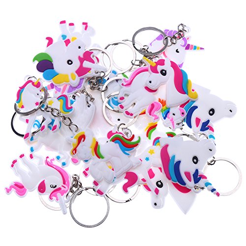 Kids Party Bag Fillers | Unicorn Key Rings 